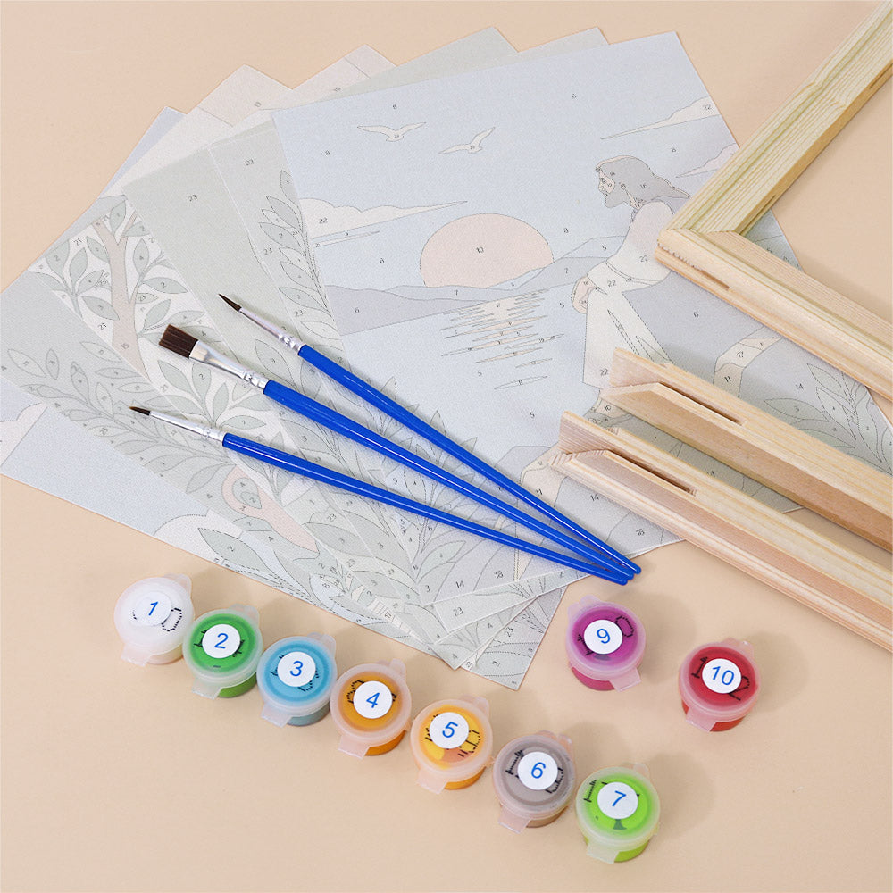 Gentle Christian Scenes mini paint by numbers – image 11