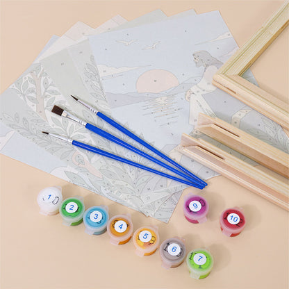 Gentle Christian Scenes mini paint by numbers – image 11