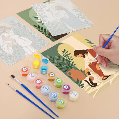 Gentle Christian Scenes mini paint by numbers – image 12