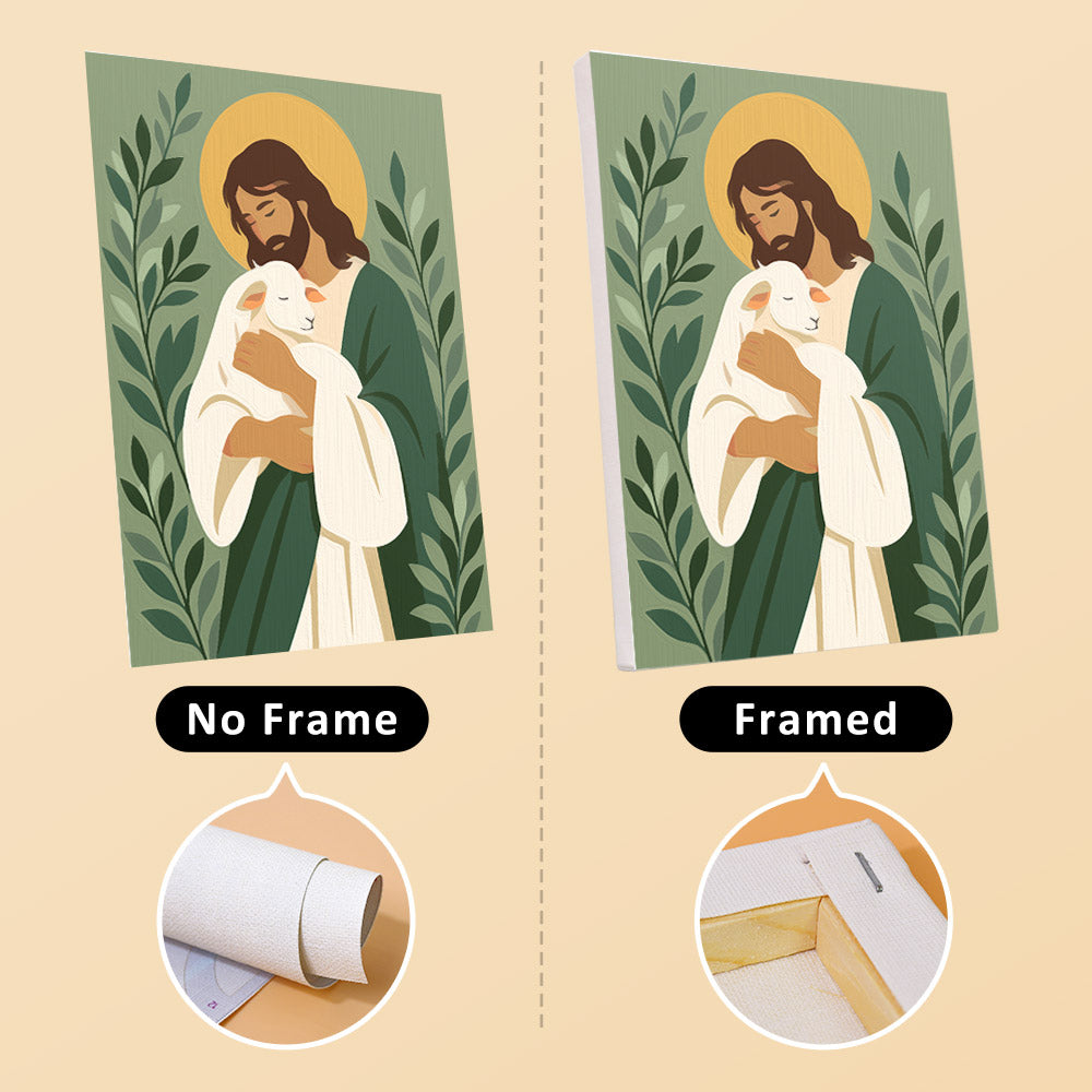Gentle Christian Scenes mini paint by numbers – image 13