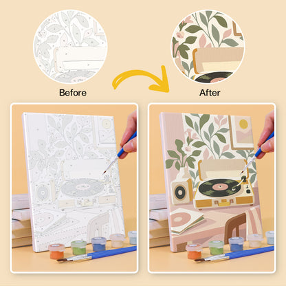 Soft Coastal Interiors mini paint by numbers – image 10