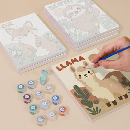 Friendly Animal Learning mini paint by numbers – image 4