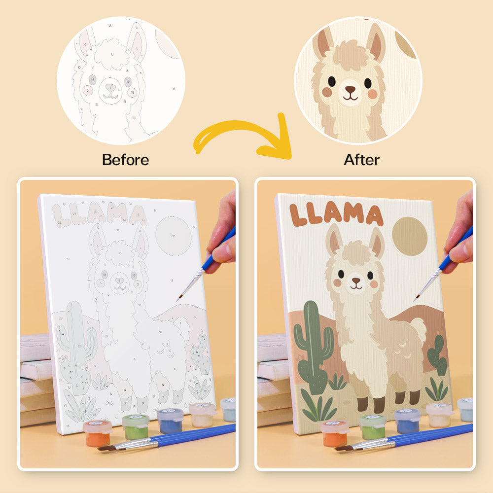 Friendly Animal Learning mini paint by numbers – image 10