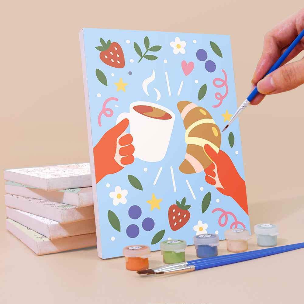 Festive Cocktail Moments mini paint by numbers – image 3