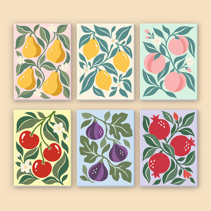 Orchard Fruit Patterns mini paint by numbers – image 8