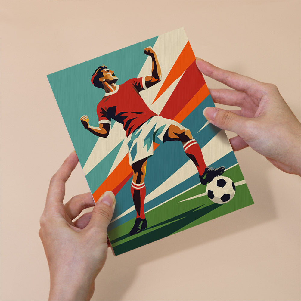 Soccer Action mini paint by numbers – image 6