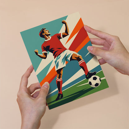 Soccer Action mini paint by numbers – image 6