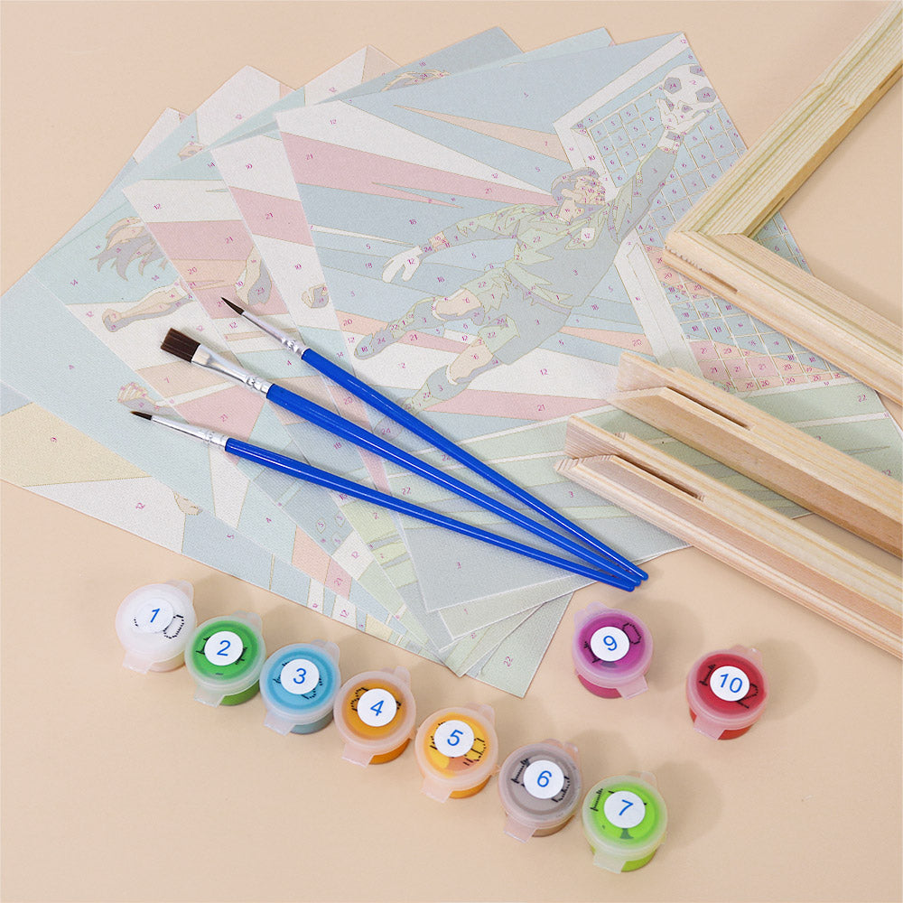 Soccer Action mini paint by numbers – image 11
