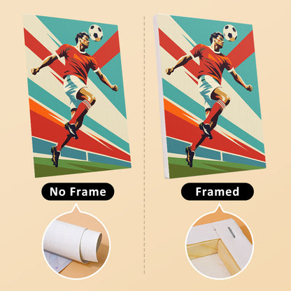 Soccer Action mini paint by numbers – image 13
