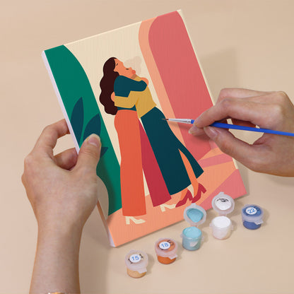 Supportive Friendships mini paint by numbers – image 5