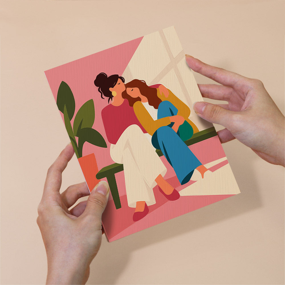 Supportive Friendships mini paint by numbers – image 6
