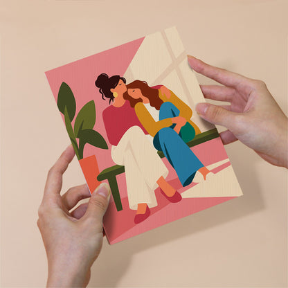 Supportive Friendships mini paint by numbers – image 6
