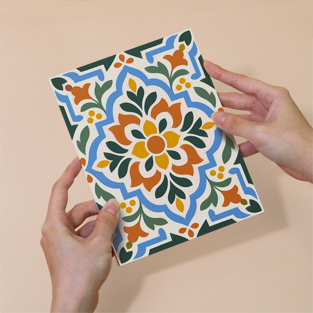 Mediterranean Tile Patterns mini paint by numbers – image 6