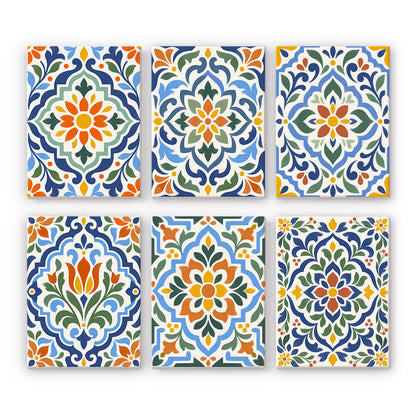Mediterranean Tile Patterns mini paint by numbers – image 7