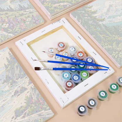 Alpine Wilderness mini paint by numbers – image 2