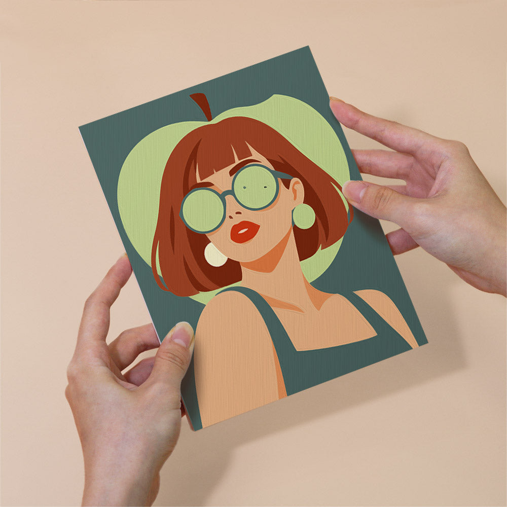 Fruity Sunglasses Portraits mini paint by numbers – image 6