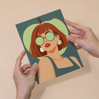 Fruity Sunglasses Portraits mini paint by numbers – image 6