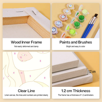 Fruity Sunglasses Portraits mini paint by numbers – image 9