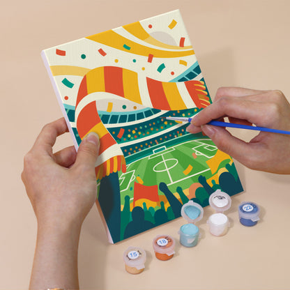 Soccer Celebration mini paint by numbers – image 5