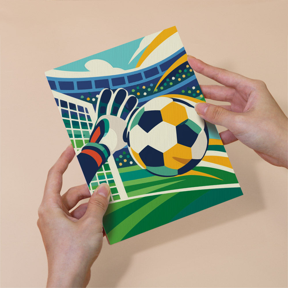Soccer Celebration mini paint by numbers – image 6