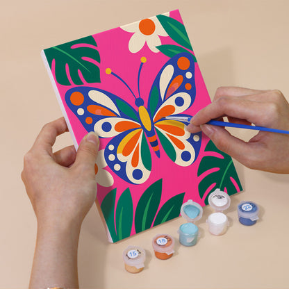 Vivid Tropical Insects mini paint by numbers – image 5
