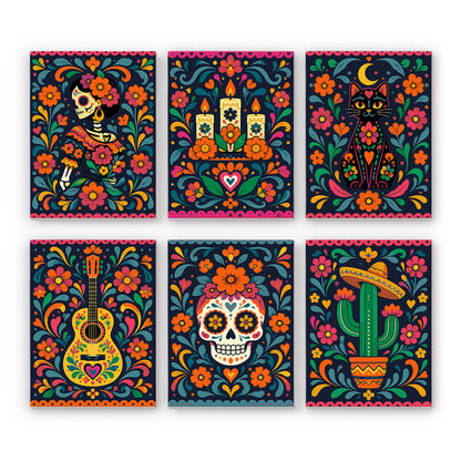 Mexican Folk Art Fiesta mini paint by numbers – image 7