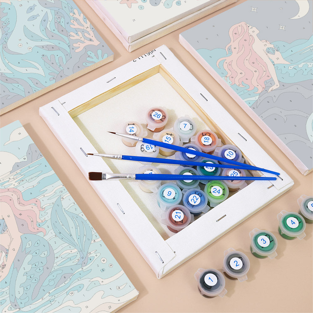 Enchanted Mermaid Adventures mini paint by numbers – image 2