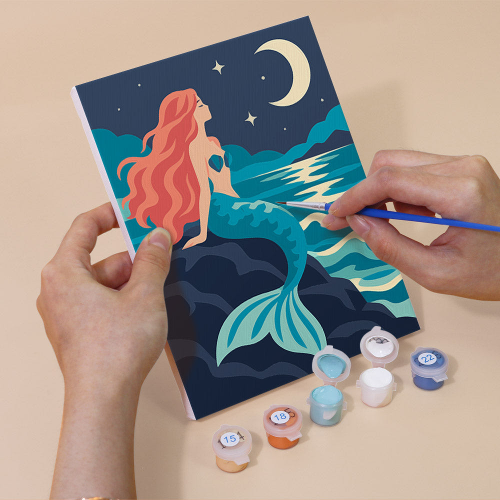 Enchanted Mermaid Adventures mini paint by numbers – image 5