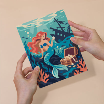 Enchanted Mermaid Adventures mini paint by numbers – image 6