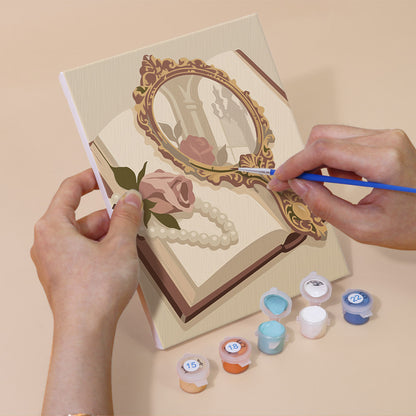 Romantic Vintage Vanity mini paint by numbers – image 5