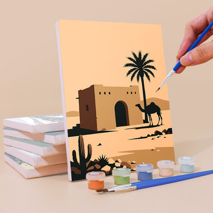 Graphic World Landmarks mini paint by numbers – image 3