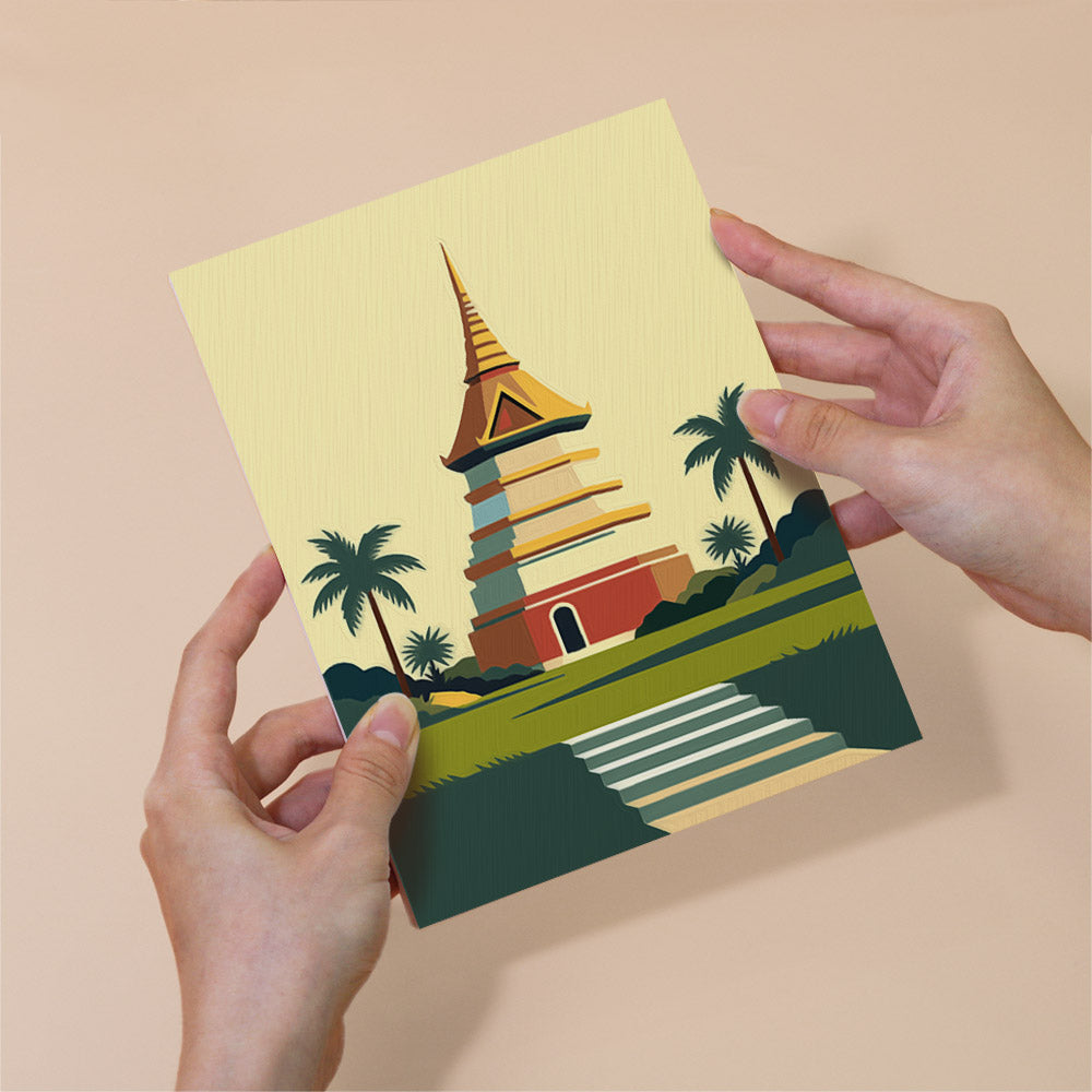 Graphic World Landmarks mini paint by numbers – image 6