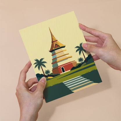 Graphic World Landmarks mini paint by numbers – image 6