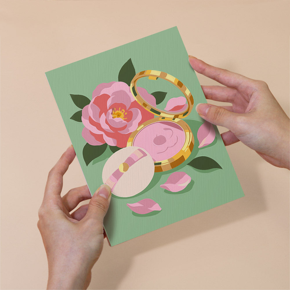 Pink Glamour Accessories mini paint by numbers – image 6