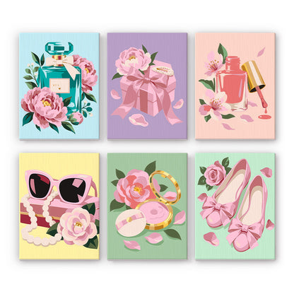 Pink Glamour Accessories mini paint by numbers – image 7