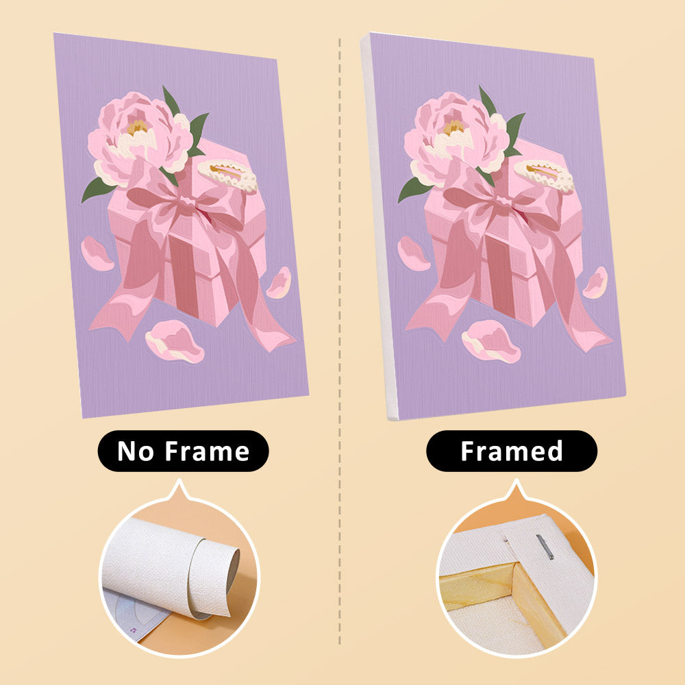 Pink Glamour Accessories mini paint by numbers – image 13