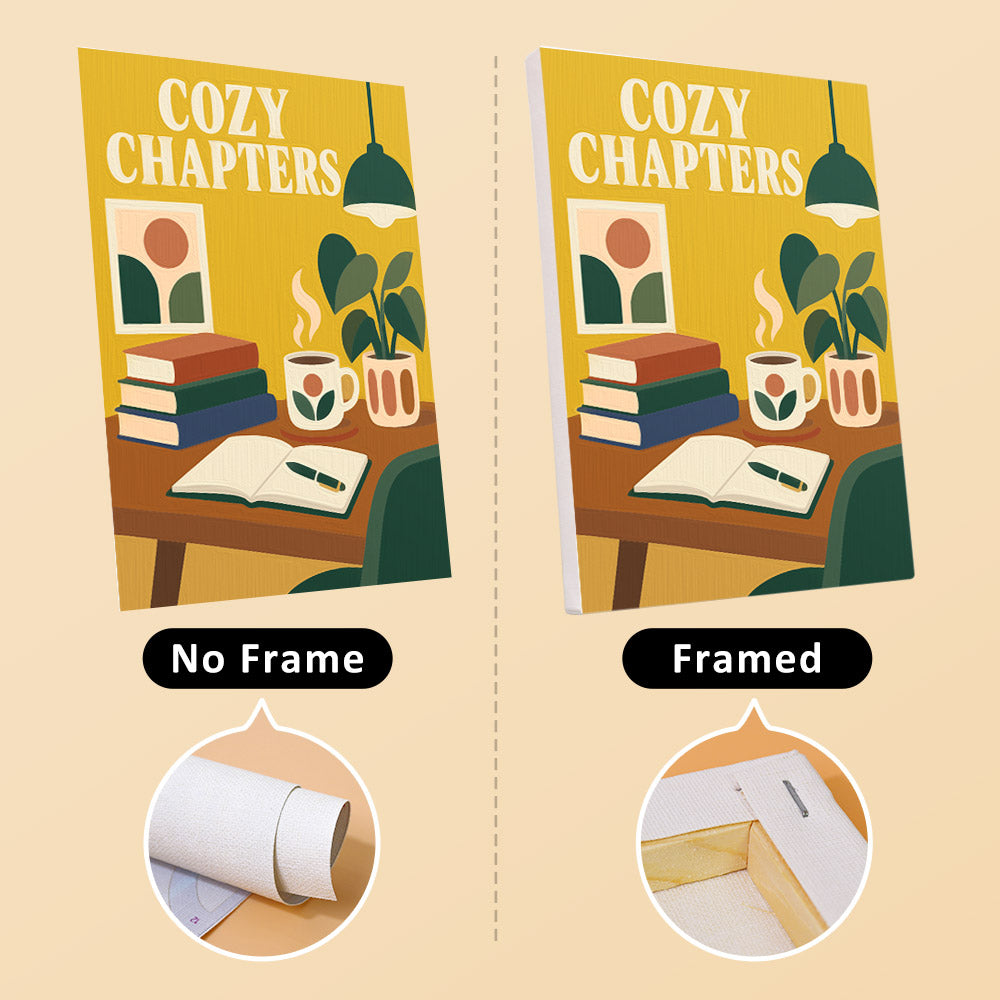 Cozy Reading Nook Posters mini paint by numbers – image 13