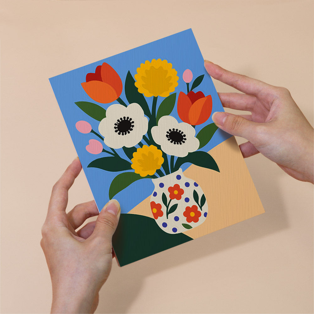 Bold Floral Bouquets mini paint by numbers – image 6