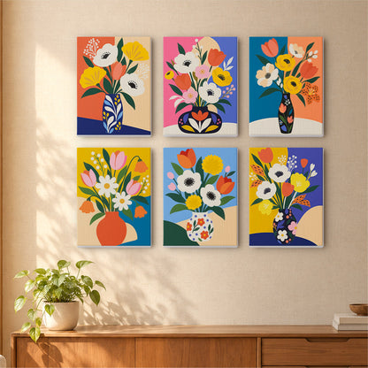 Bold Floral Bouquets mini paint by numbers – image 16