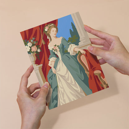 Graceful Regency Ladies mini paint by numbers – image 6