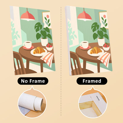 Cozy Breakfast Tables mini paint by numbers – image 13
