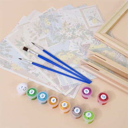 Red Wine and Lemon Tablescapes mini paint by numbers – image 11