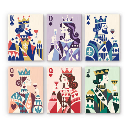 Royal Playing Card Figures mini paint by numbers – image 7