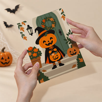 Cute Witches and Pumpkins mini paint by numbers – image 6
