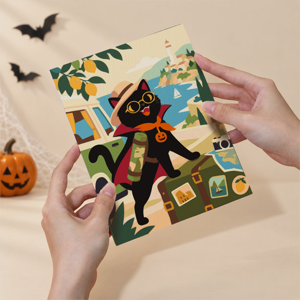 Skeleton and Ghost World Tour mini paint by numbers – image 6