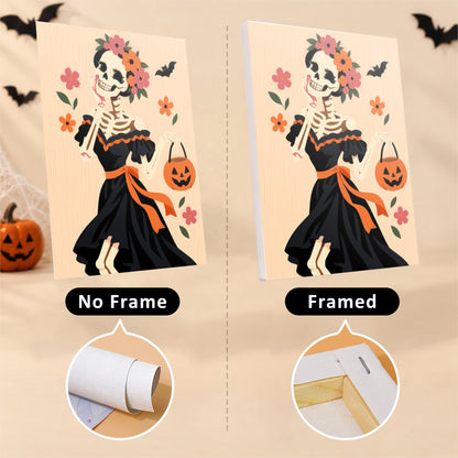 Classic Halloween Characters mini paint by numbers – image 13