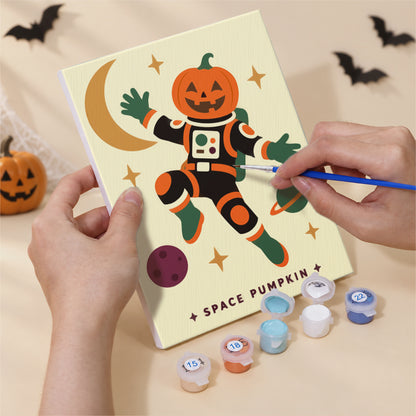 Quirky Halloween Creatures mini paint by numbers – image 5