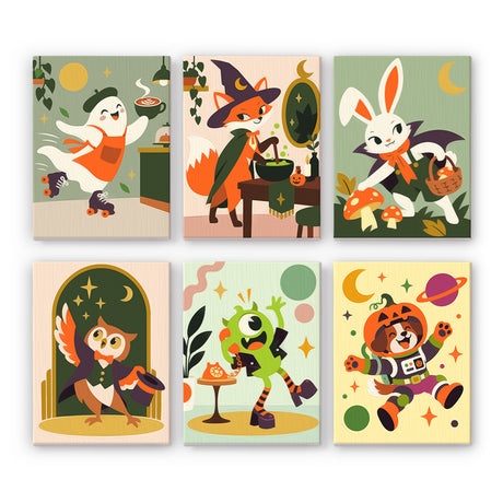 Halloween Costume Adventures mini paint by numbers – image 7