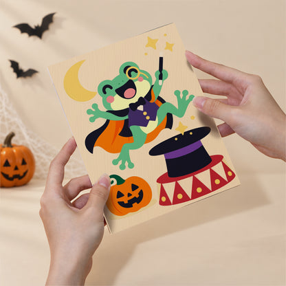 Halloween Circus Animals mini paint by numbers – image 6
