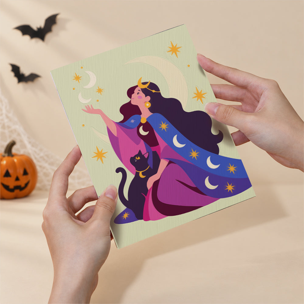 Mystical Witches and Wizards mini paint by numbers – image 6